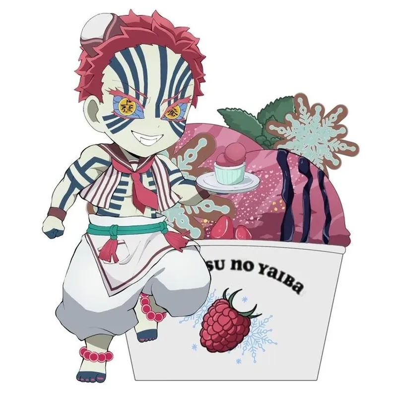 Tải xuống miễn phí demon slayer akaza chibi sắc nét nhất