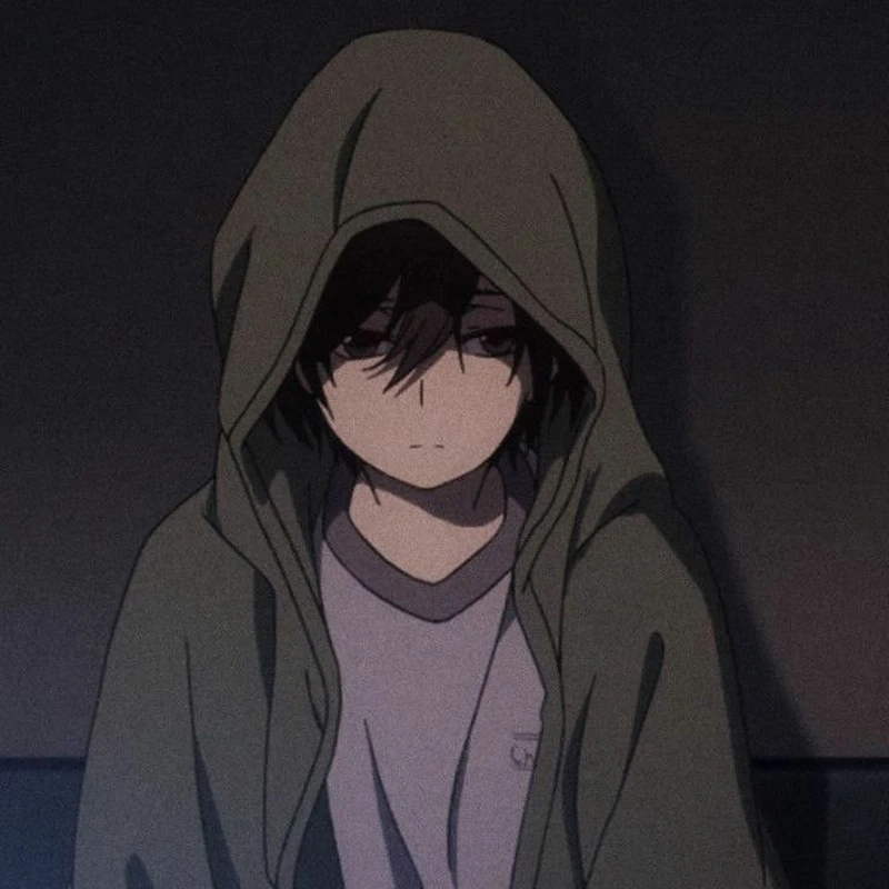 Thay đổi phong cách với avatar ảnh anime nam buồn đầy tâm trạng