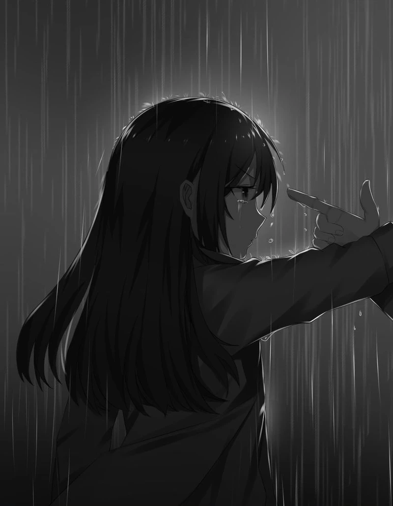 Trọn bộ ảnh anime buồn nữ khiến tim thắt lại