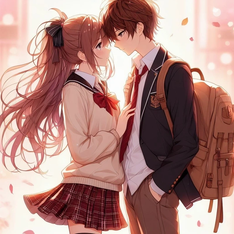 Tuyển chọn hình ảnh anime cặp đôi cute dễ thương