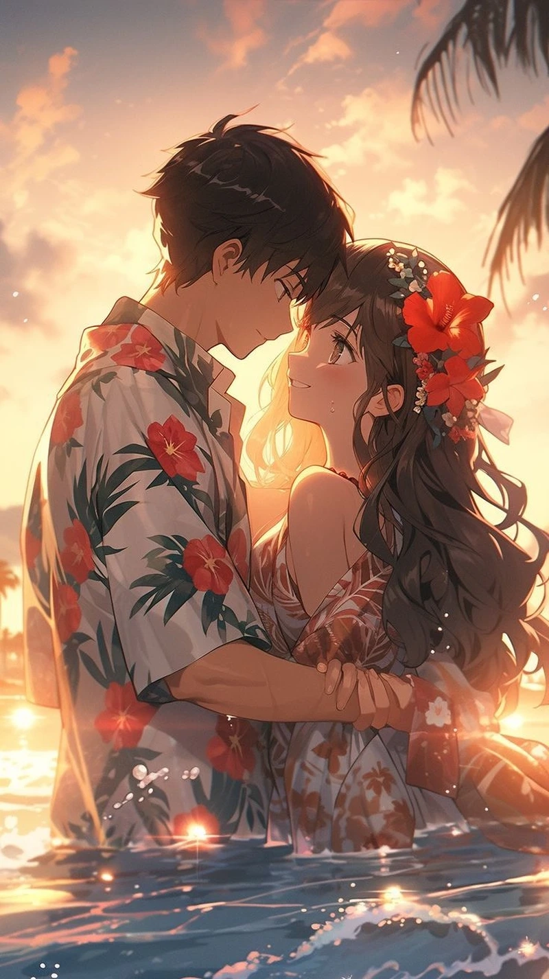 Chia sẻ ngay hình ảnh cặp đôi yêu nhau anime lãng mạn