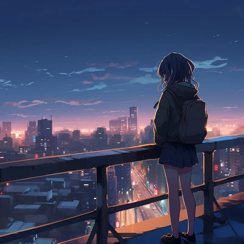 Khám phá nỗi lòng qua ảnh anime nữ buồn cô đơn