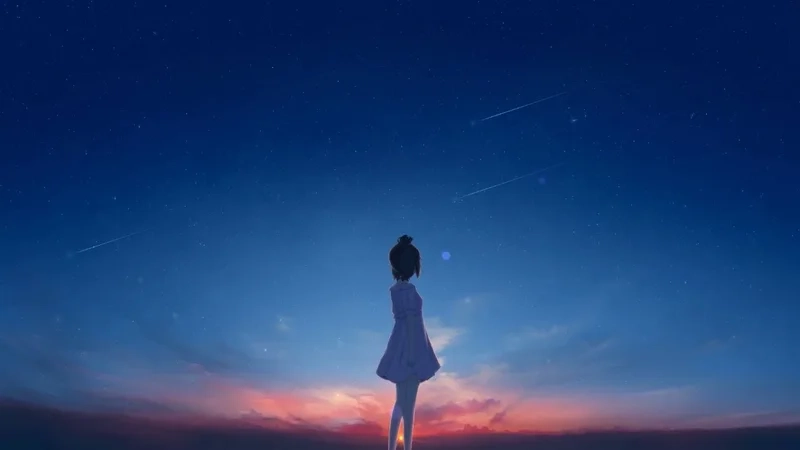 Gửi tâm trạng buồn qua ảnh anime buồn cô đơn