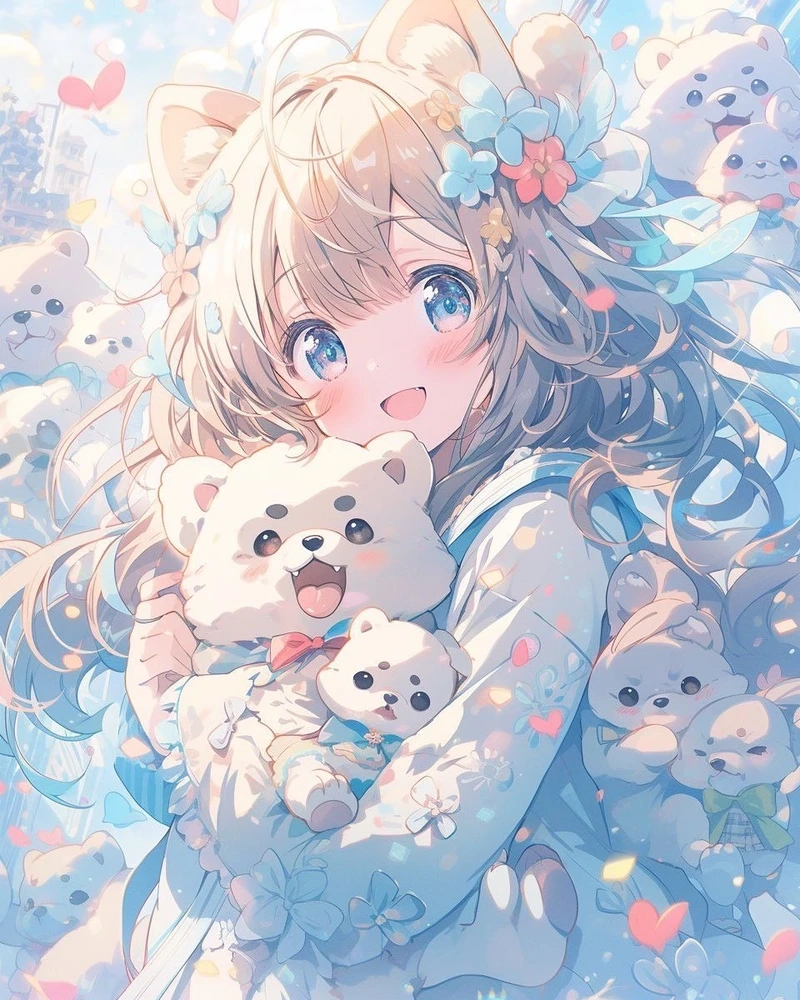 Chiêm ngưỡng hình ảnh cô gái cute anime siêu đáng yêu