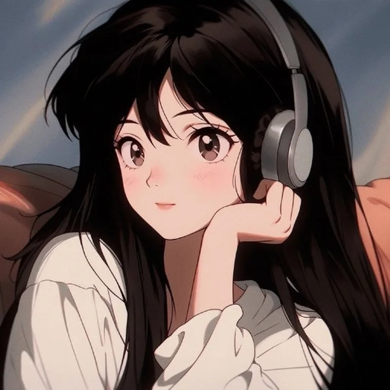 Vẻ ngọt ngào của ảnh anime gái dễ thương