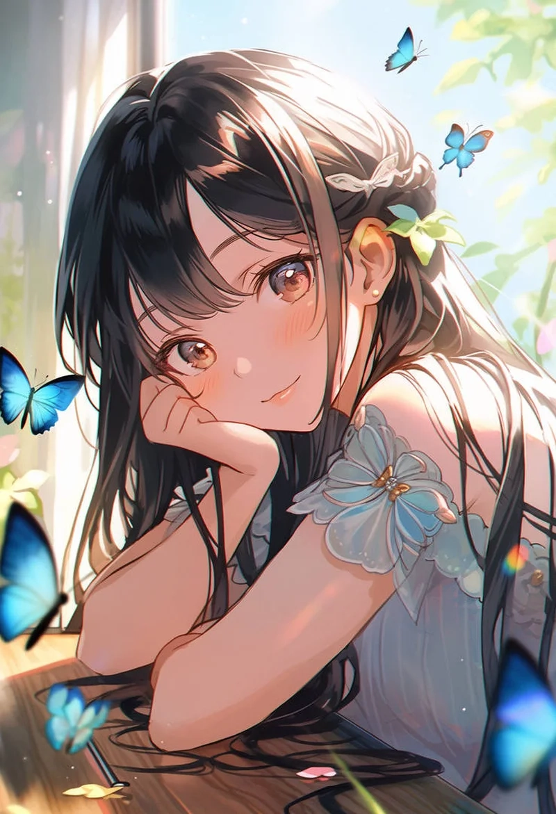 Ngắm nhìn dễ thương với ảnh gái xinh anime cute