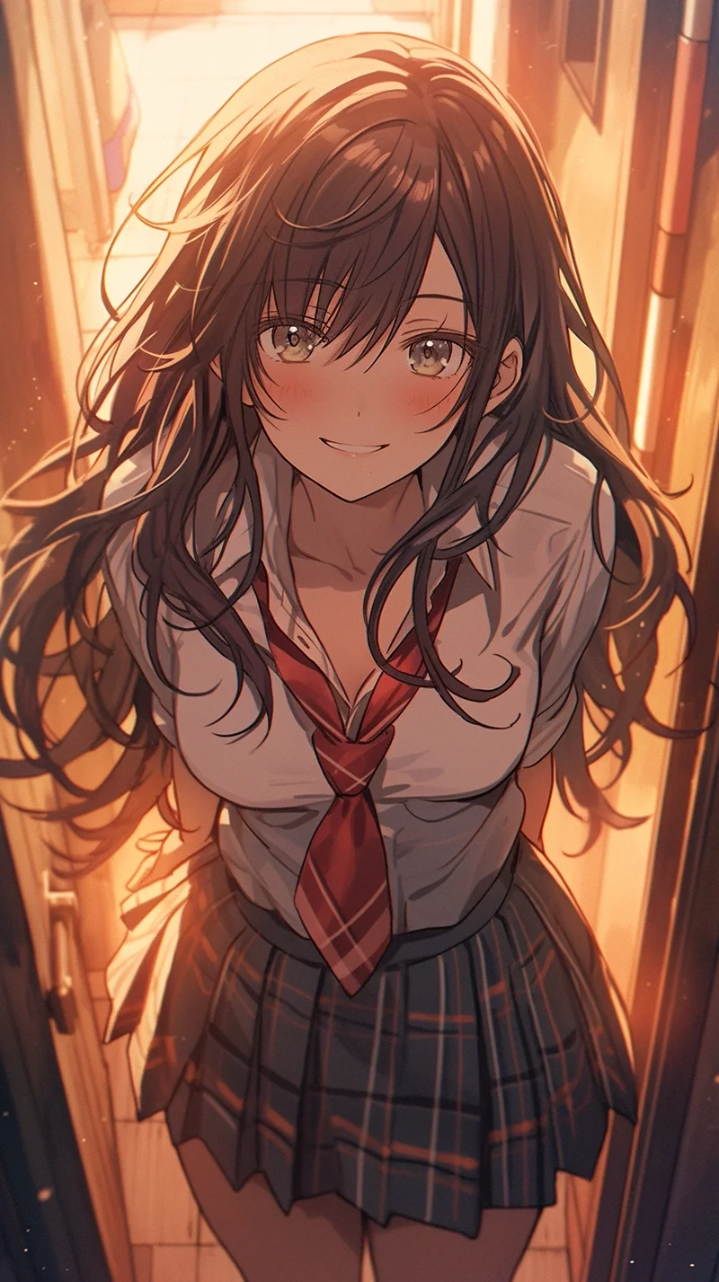 Tuyển chọn ảnh anime nữ học sinh cute cực dễ thương