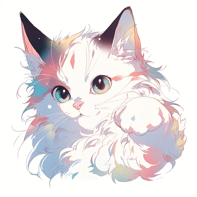 Thỏa sức chọn lọc hình ảnh anime mèo cute chất lượng