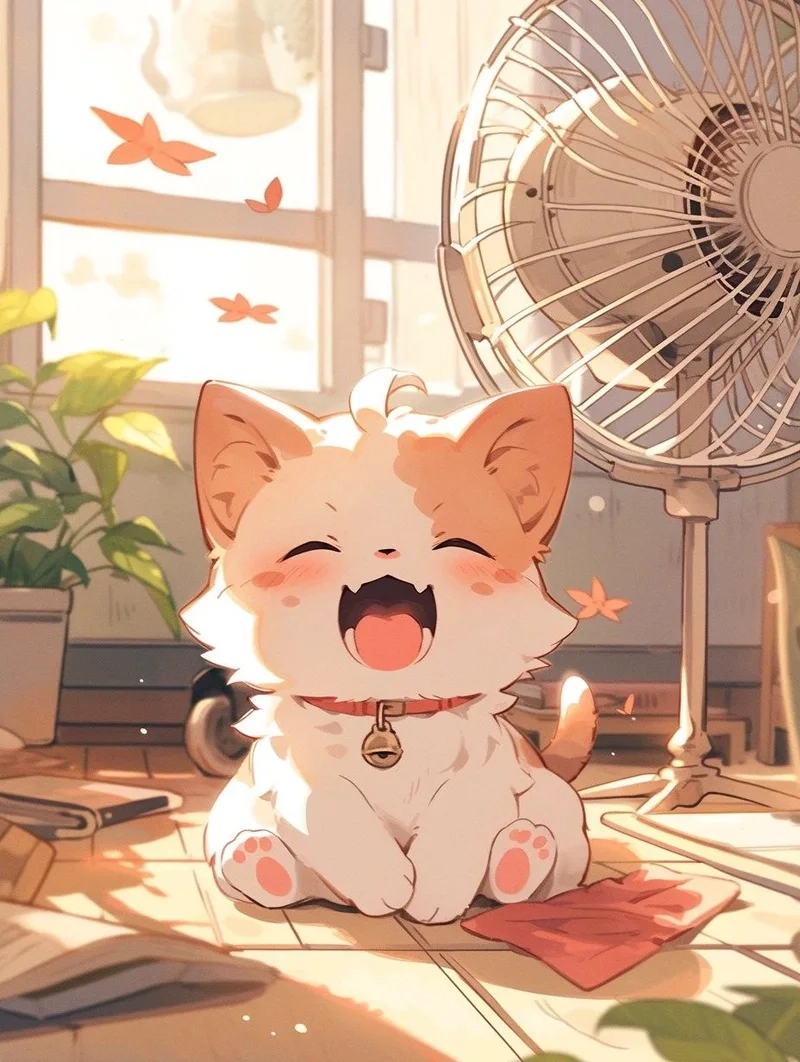 Tạo avatar nổi bật cùng avatar ảnh mèo cute anime