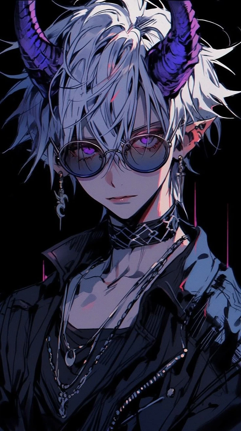 Đắm chìm cùng hình ảnh ác quỷ anime nam bí ẩn