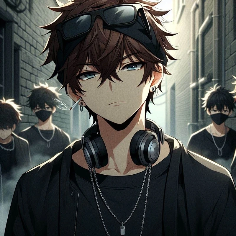 Chia sẻ bộ ảnh anime lạnh lùng nam cá tính mạnh mẽ