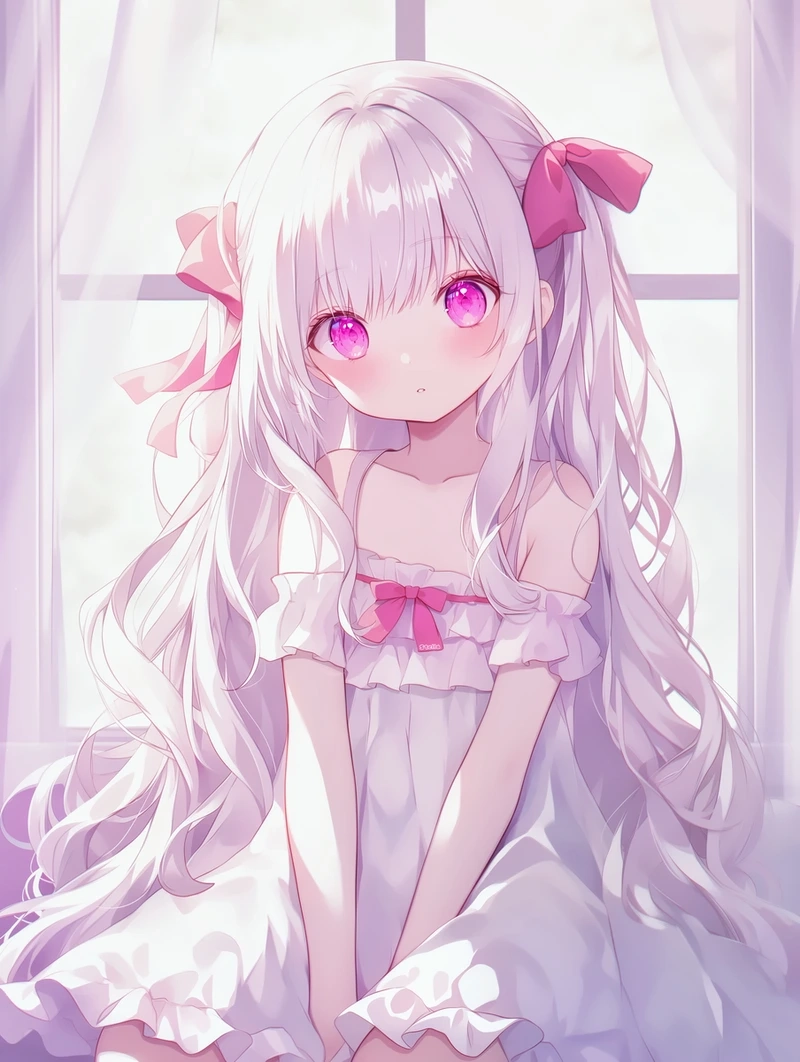 Ngắm nhìn con gái ảnh anime nữ cute dễ thương rạng rỡ