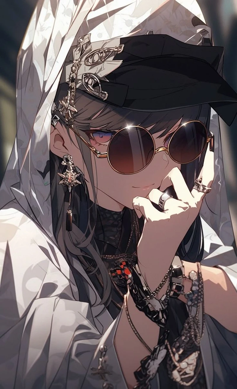 Gây ấn tượng bằng avatar ảnh anime nữ ngầu lạnh lùng ác quỷ