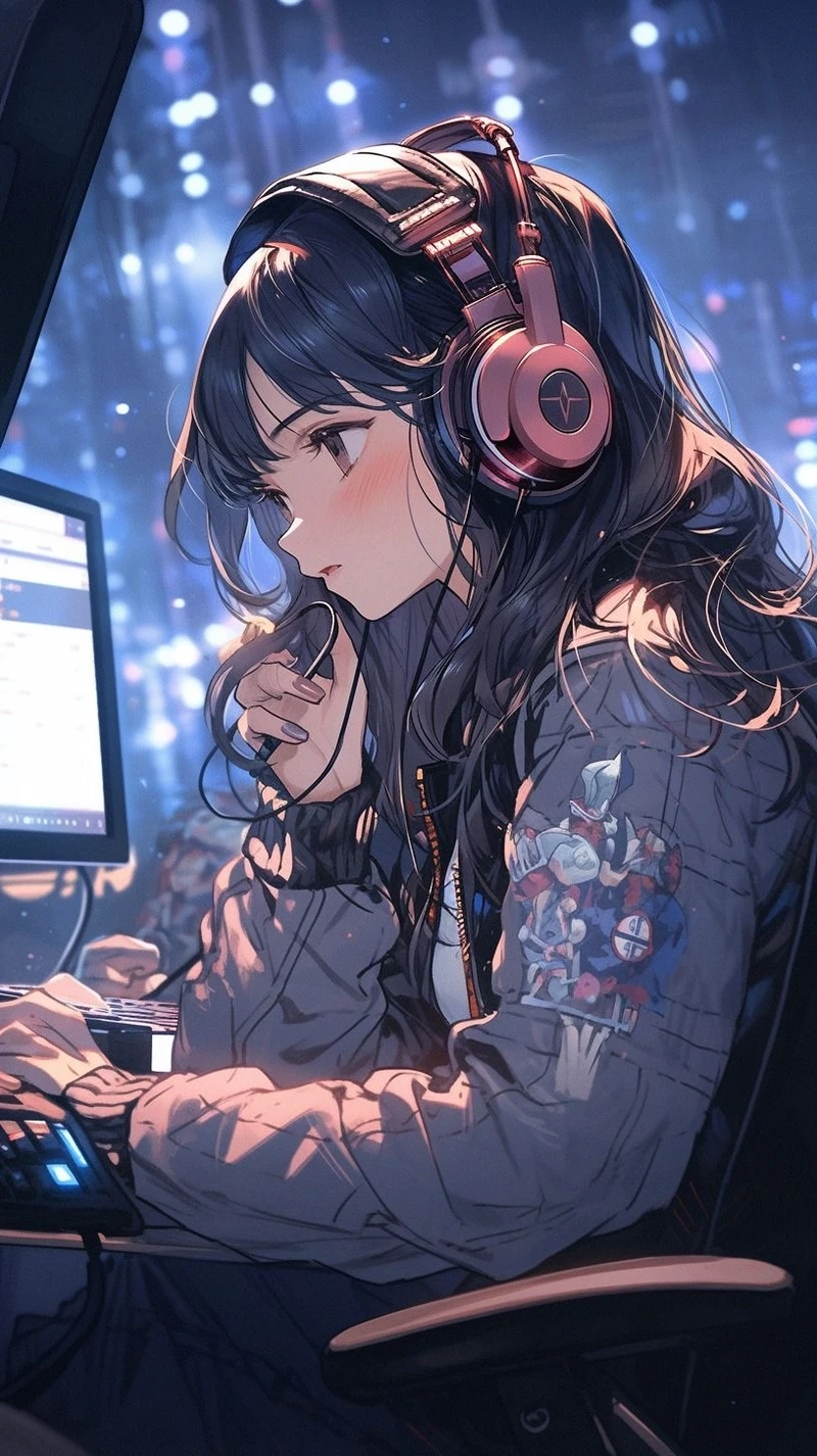 Khí chất mạnh mẽ qua ảnh anime nữ ngầu lạnh lùng