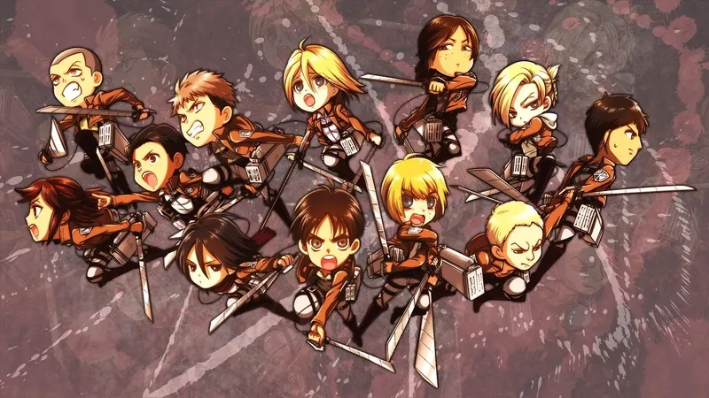 Ảnh attack on titan chibi là gì?