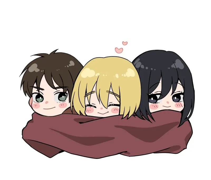 Bộ figure aot chibi figures mini siêu dễ thương cho bộ sưu tập