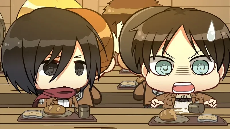 Khám phá truyện ngắn attack on titan chibi comic vui nhộn