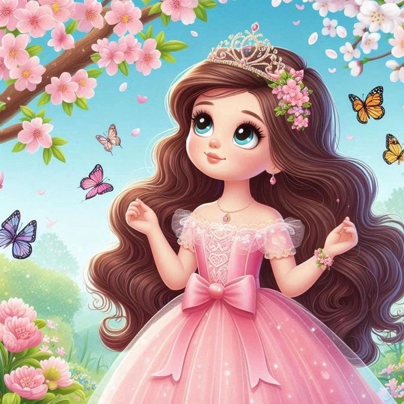 Khám phá avatar công chúa hoàng gia sang trọng