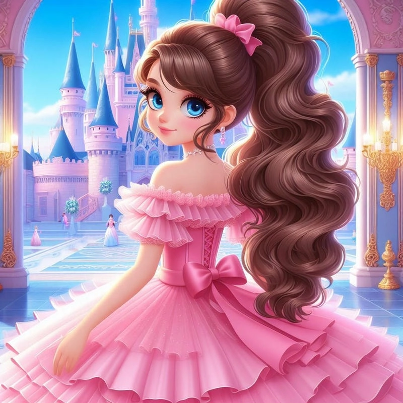 Thỏa sức chọn avatar công chúa phiên bản anime sinh động