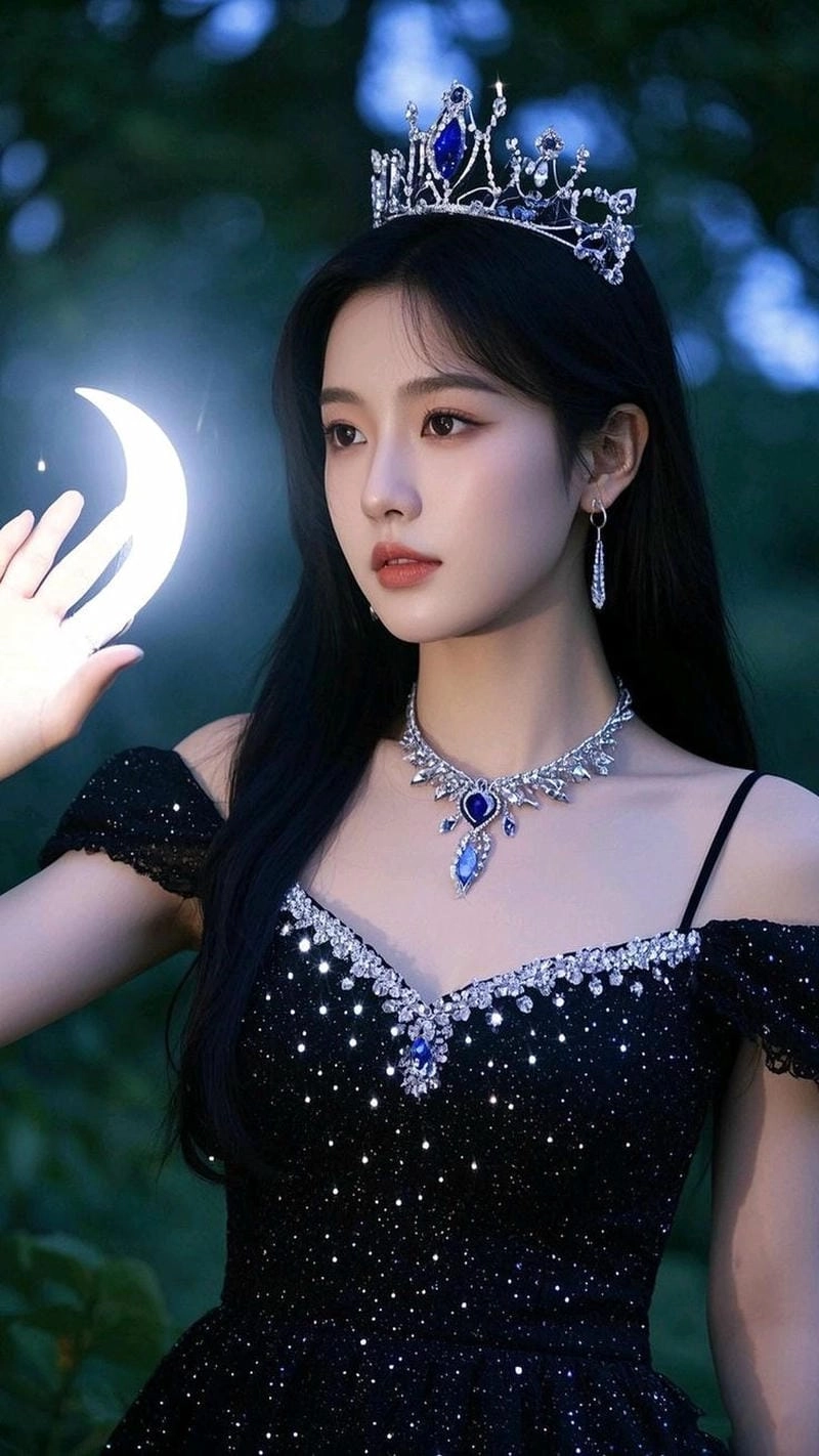 Ngắm avatar công chúa đen huyền bí và độc đáo