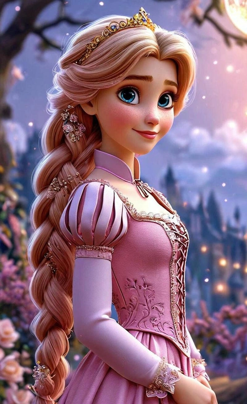 Tải avatar công chúa cute đáng yêu và vui nhộn