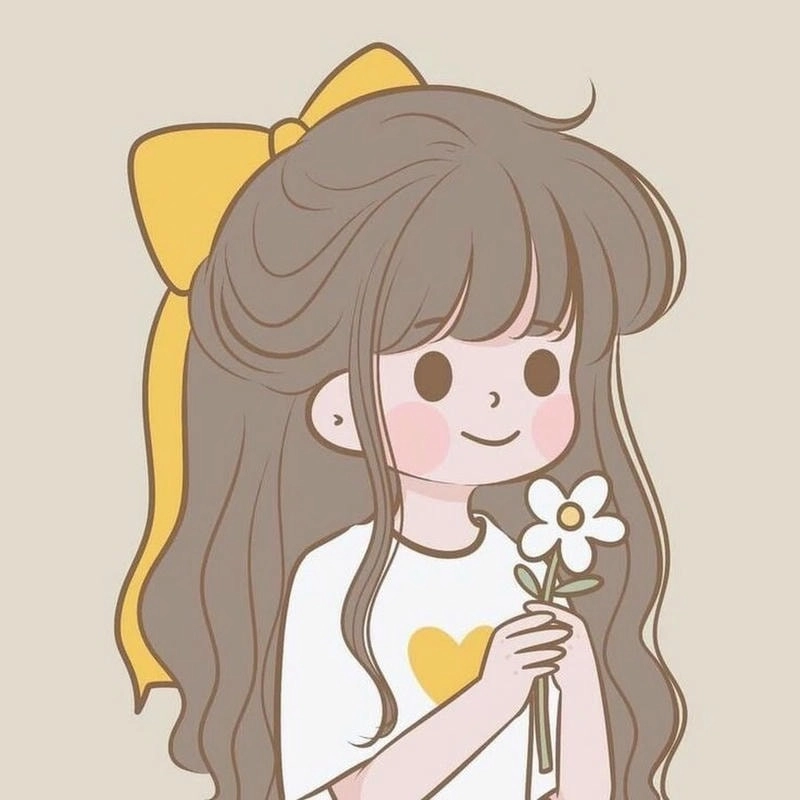 Tạo phong cách riêng với avatar cute nữ xinh xắn và đáng yêu