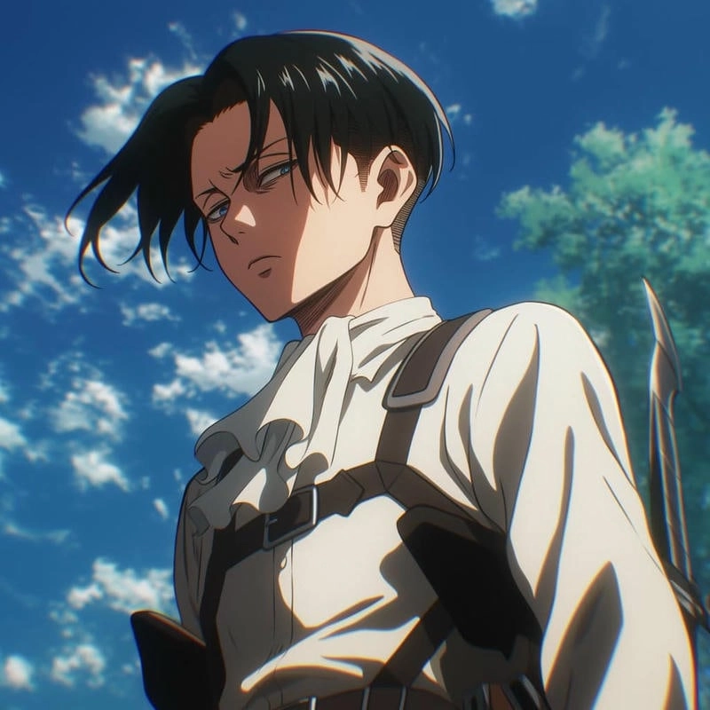 Tải ngay hình đẹp Levi Ackerman avatar ấn tượng