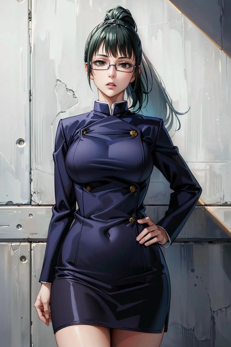 Tận hưởng hình ảnh anime maki zenin cực ấn tượng