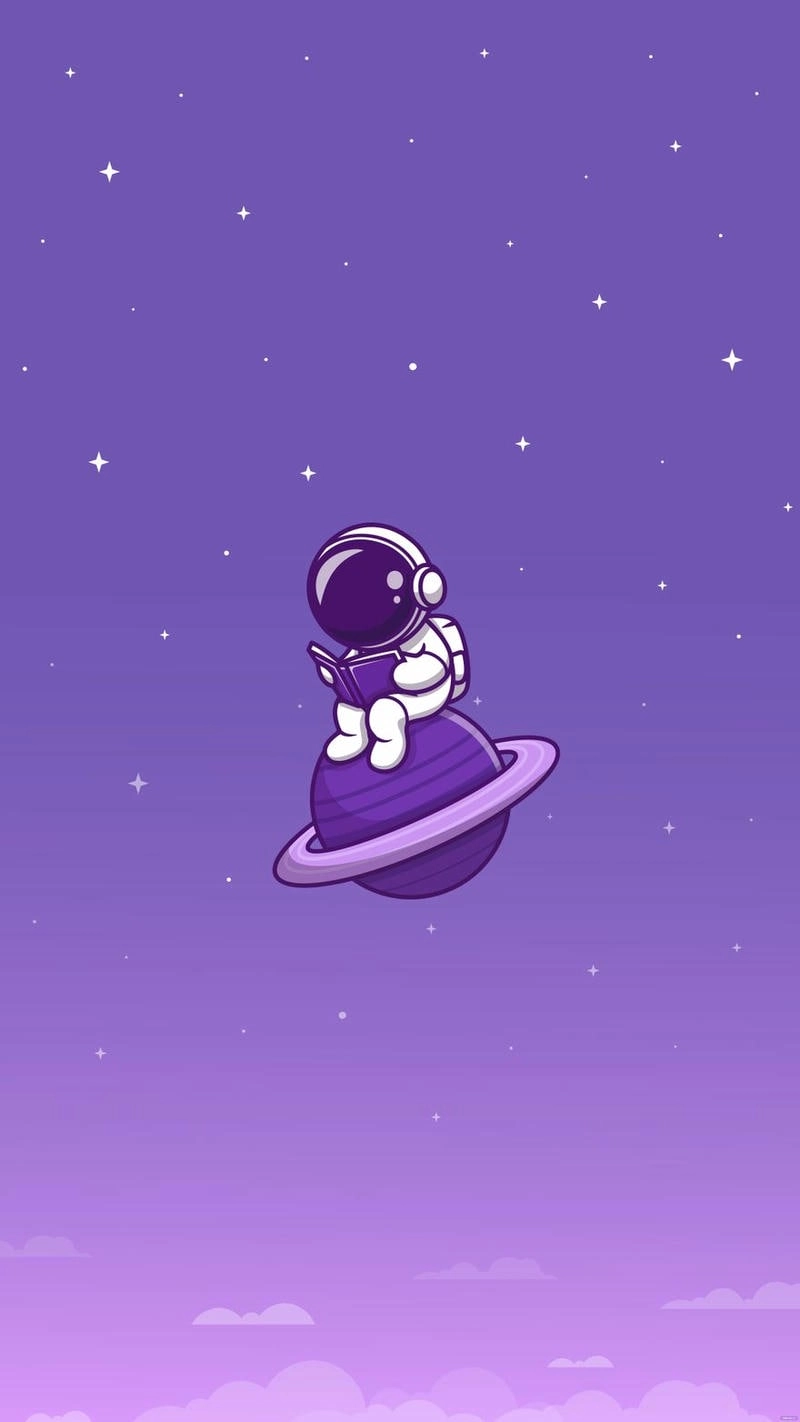 Khám phá thế giới hoạt hình với anime avatar màu tím cute sống động và dễ thương