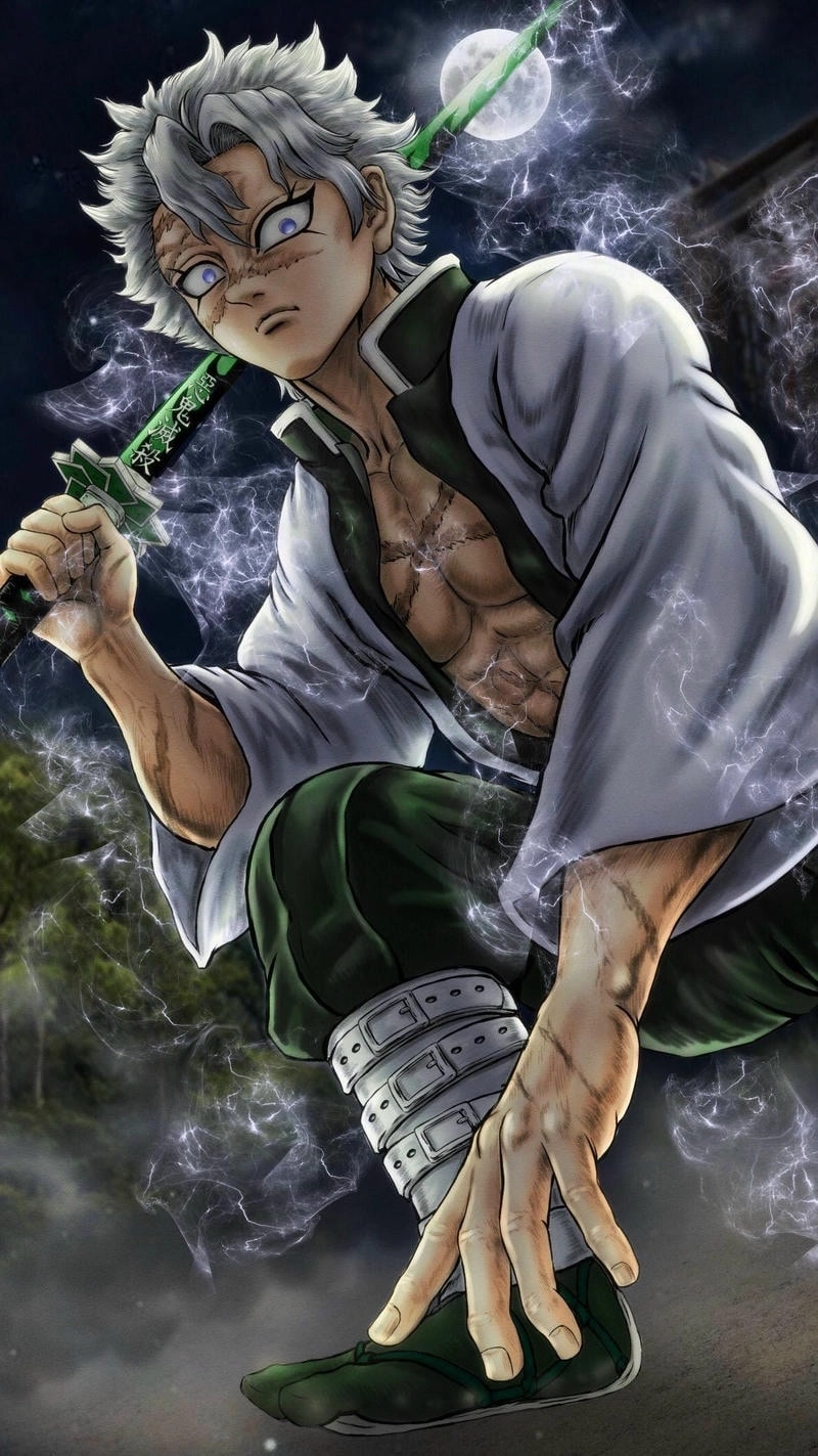 Thể hiện cá tính với Sanemi ngầu mạnh mẽ