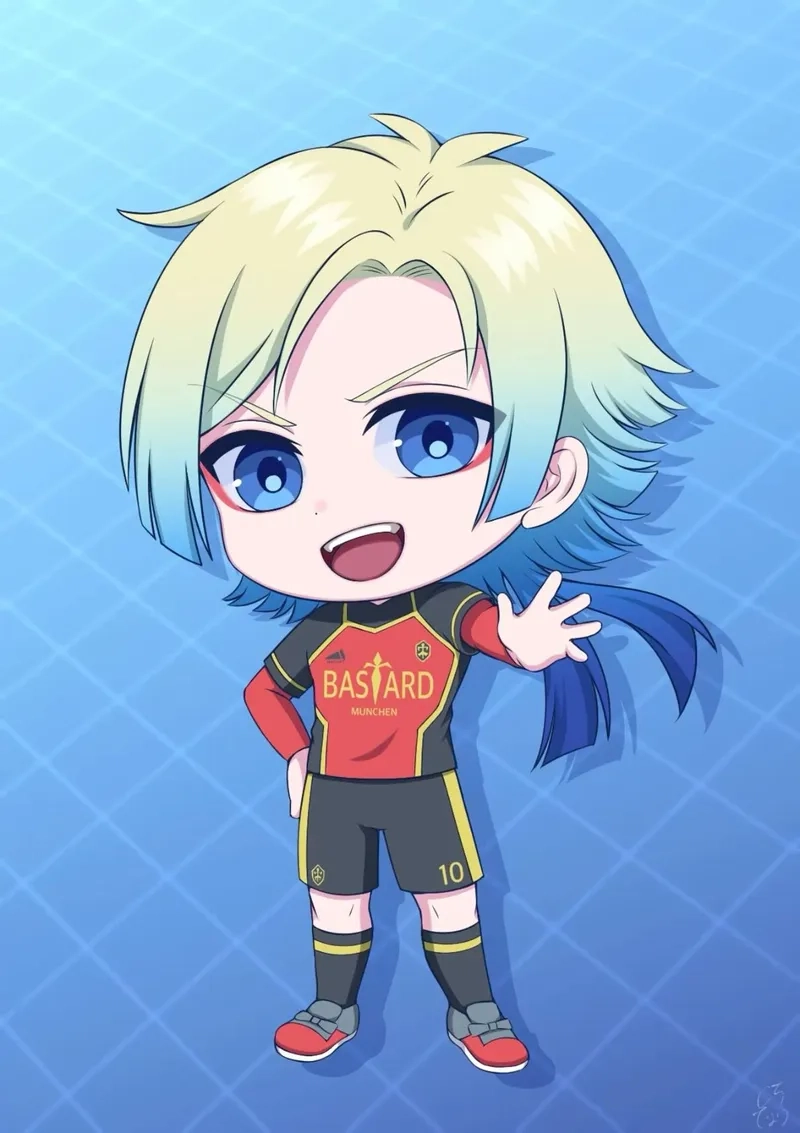 Khám phá thế giới blue lock characters chibi đáng yêu