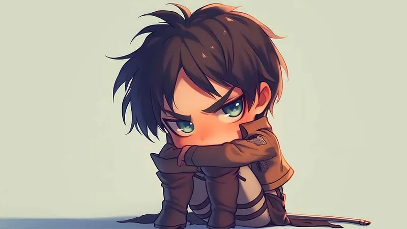 Thay đổi phong cách với eren chibi wallpaper độc lạ