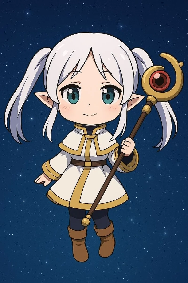 Sở hữu ngay chibi frieren dễ thương cho bộ sưu tập anime của bạn