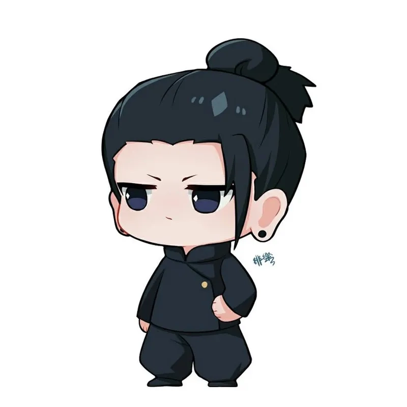 Trang trí điện thoại cực ngầu với geto chibi wallpaper độc đáo