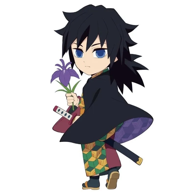 Bộ sưu tập chibi giyu đáng yêu cho fan Kimetsu no Yaiba