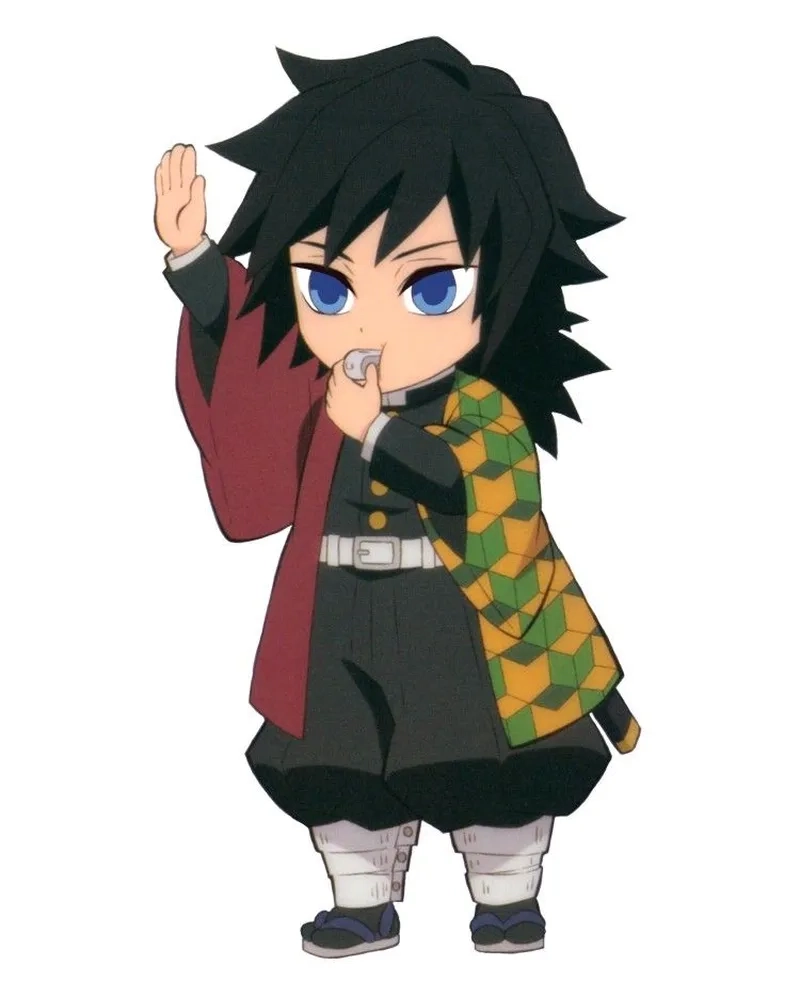 Mẫu vẽ chibi giyu tomioka cute làm ảnh avatar cực hot