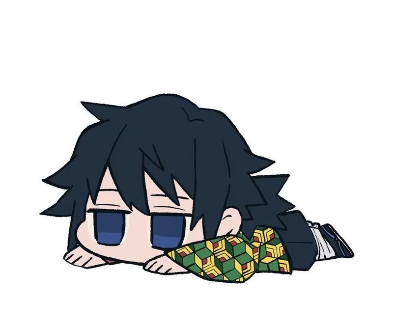 Hình vẽ giyu tomioka fanart đẹp lung linh cho fan trưng bày