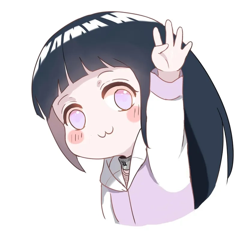 Hình nền độc đáo với chibi hinata hyuga cực chất