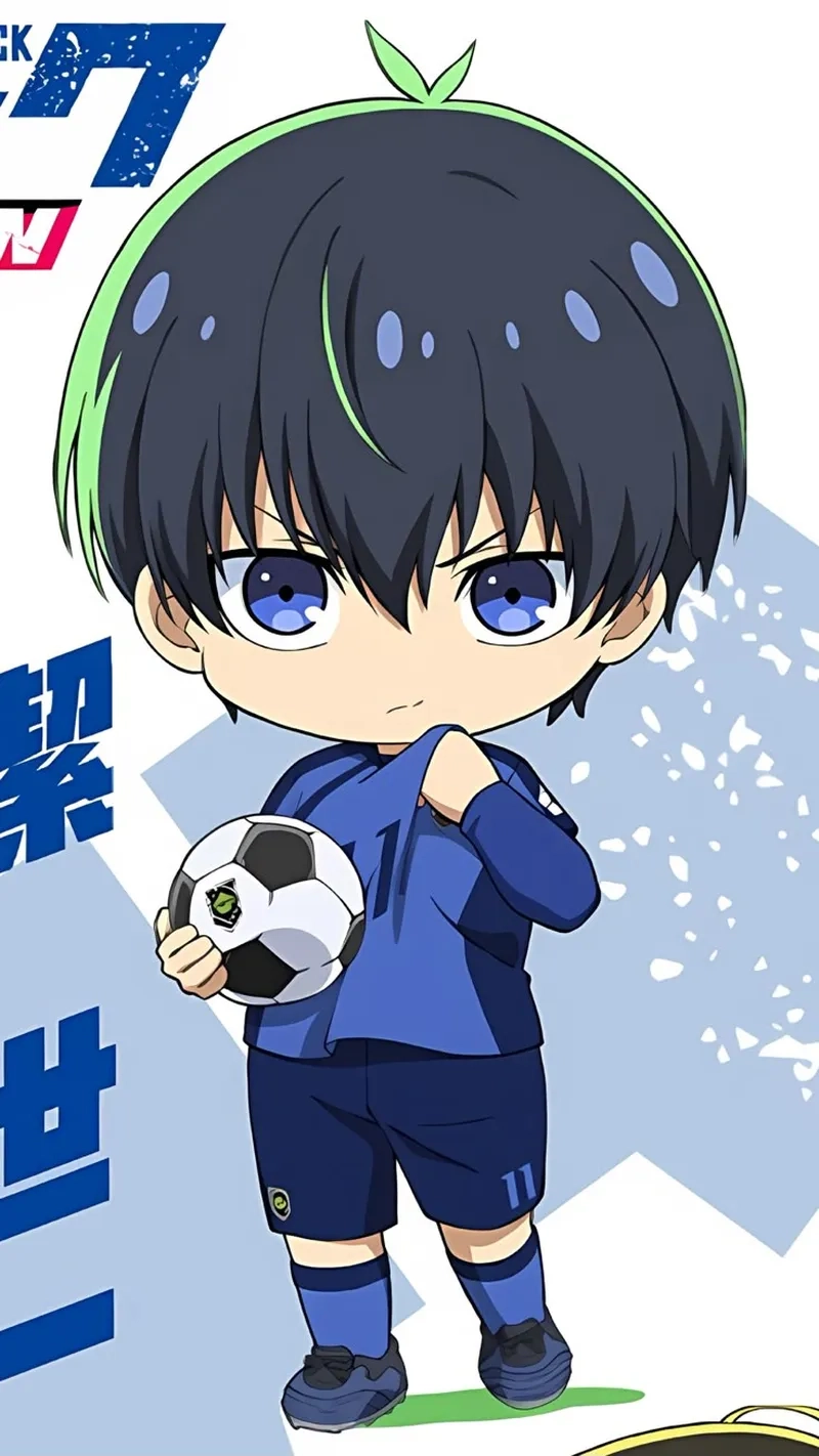 Bộ sưu tập blue lock chibi isagi dành riêng cho người hâm mộ