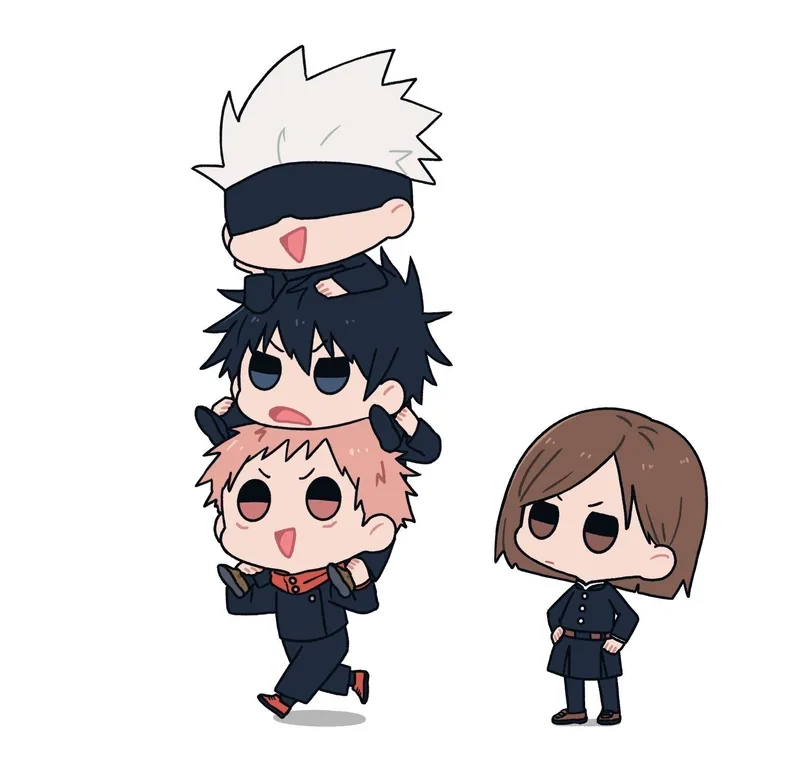 Bộ sưu tập ảnh jujutsu kaisen chibi đẹp nhất cho fan anime