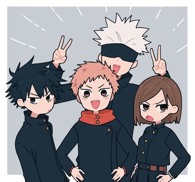 Các chibi jujutsu kaisen characters siêu cute cho bộ sưu tập của bạn