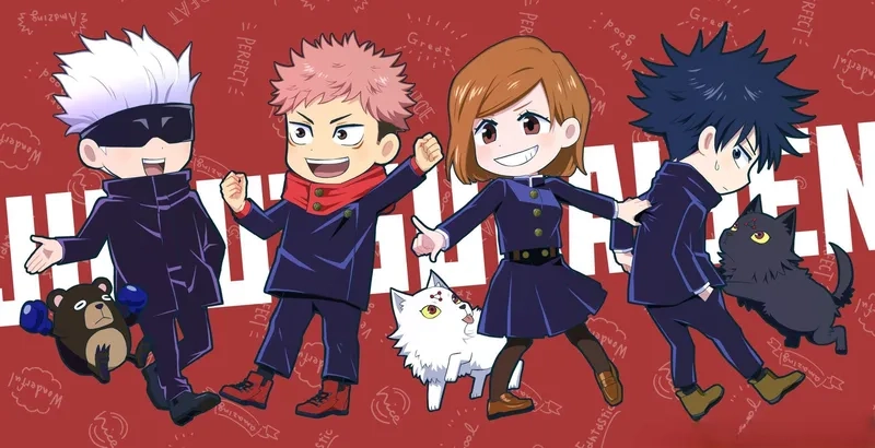Hình ảnh chibi satoru gojo jujutsu kaisen đẹp đến khó cưỡng