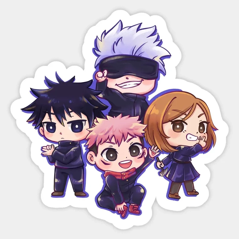 Ngắm nhìn jujutsu kaisen chibi gojo với tạo hình cực chất