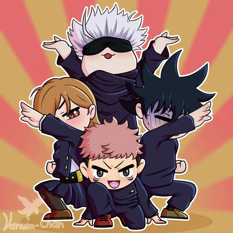 Kho ý tưởng jujutsu kaisen chibi pinterest cho fan anime