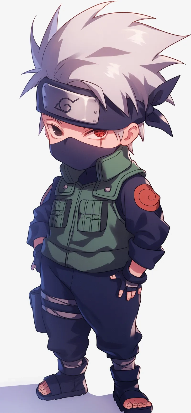 Sưu tầm hình kakashi chibi đẹp lung linh cho avatar