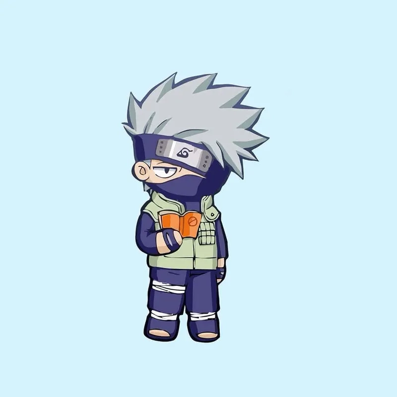 Trọn bộ chibi anime kakashi phong cách độc lạ siêu dễ thương
