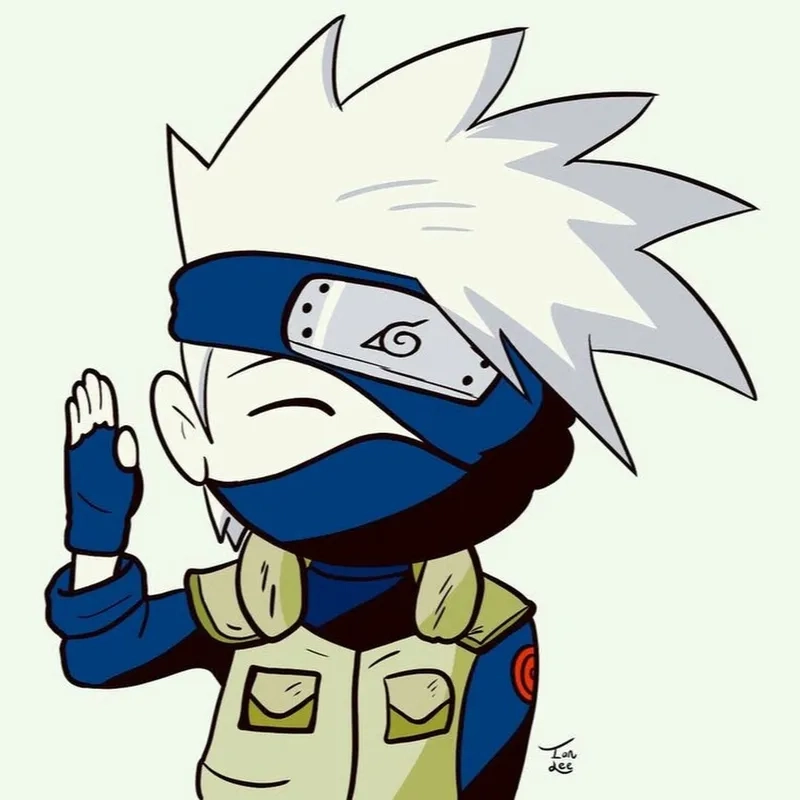 Kho ảnh chibi kakashi png sắc nét dành cho thiết kế