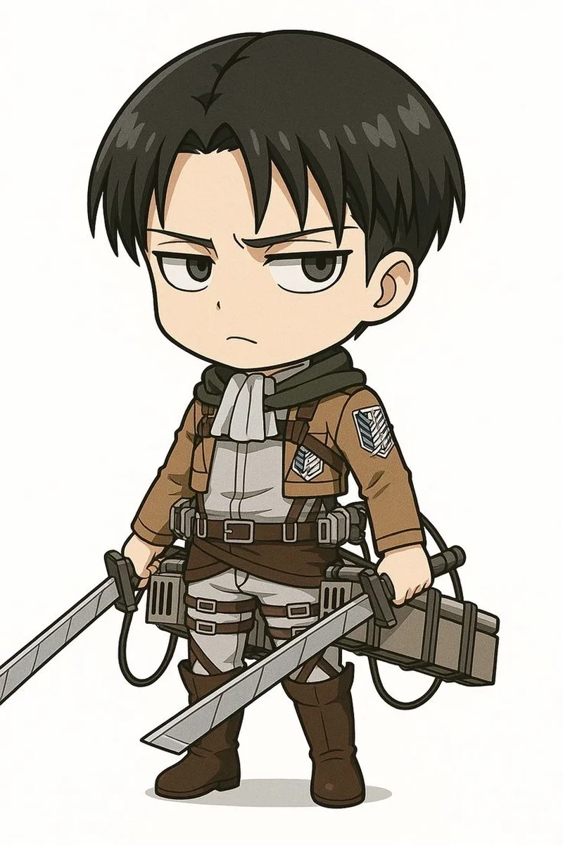 Bộ sưu tập chibi levi ackerman dễ thương nhất dành cho bạn