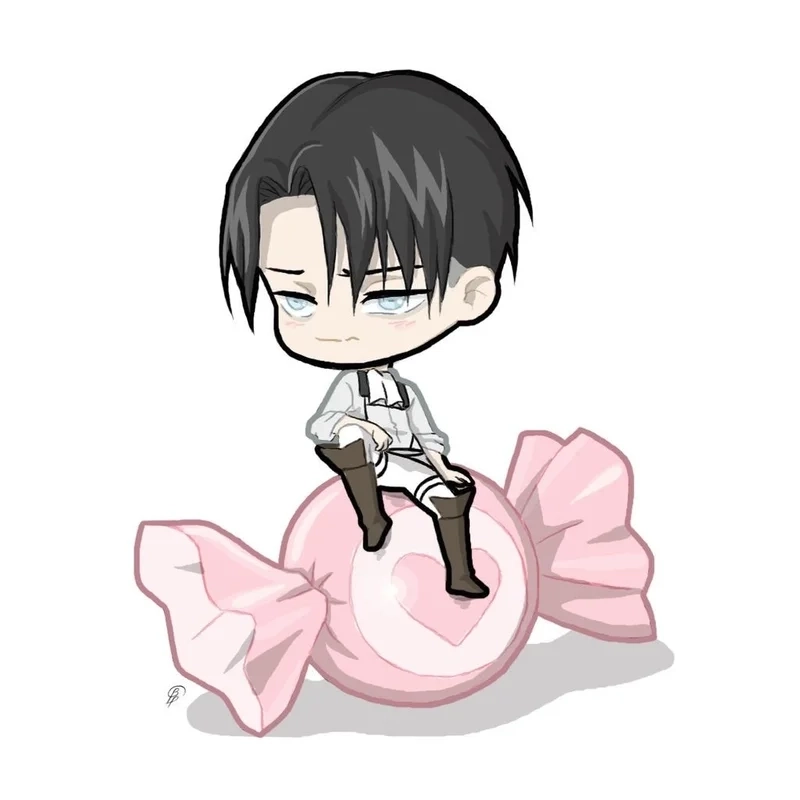 Fan AOT không thể bỏ lỡ levi chibi cute cực đáng yêu