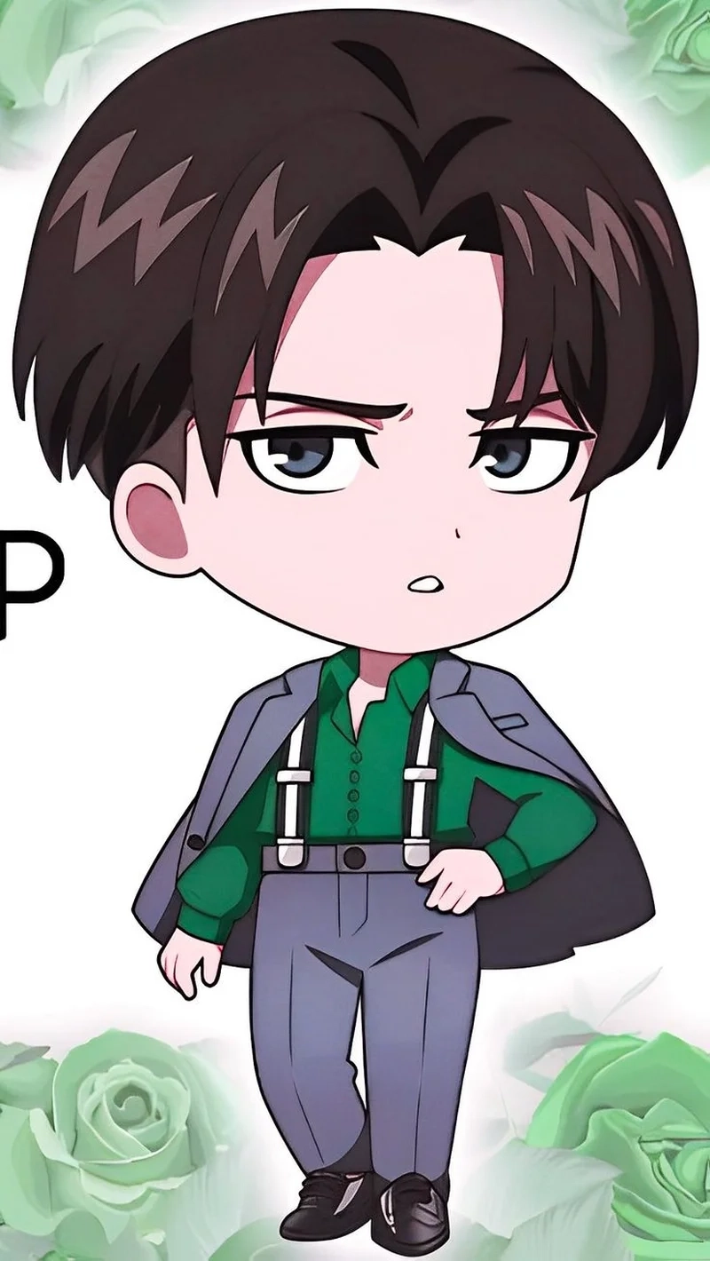 Thế giới anime chibi levi đẹp mê mẩn cho tín đồ anime